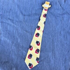 Vintage Beau Brummell Palm Beach 4 Fold neck tie Goodall Sanford Jazz Swing NWT